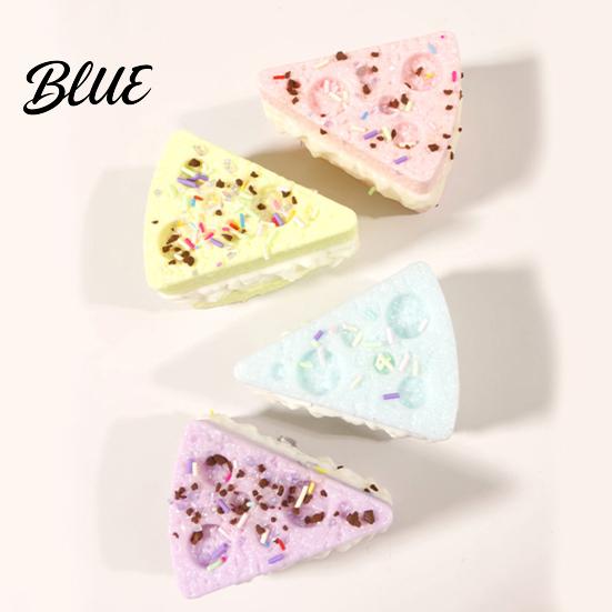 Food Stress Reliever Simulated Squeeze Toy Anxiety Relief Stretchy Rice Cake Triangle Cheese Portable Fake Decompression Tools Kids