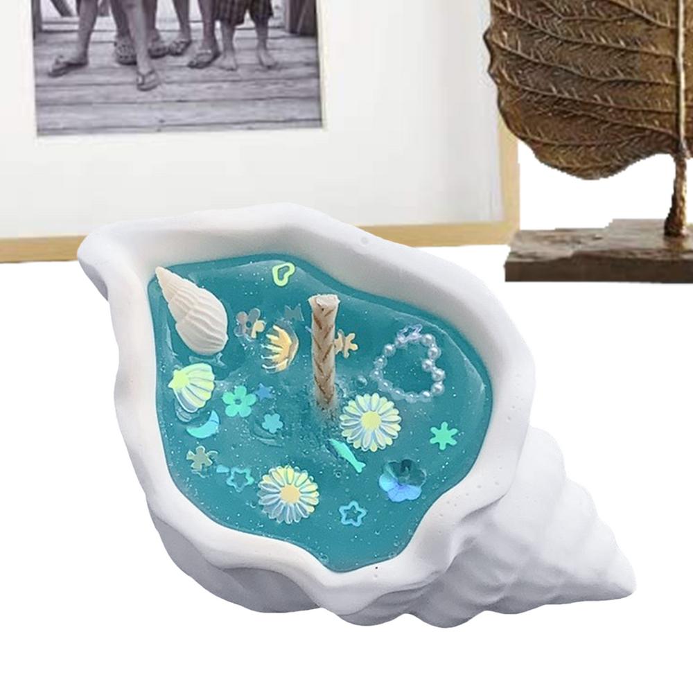 Свеча в виде ракушки, ручная работа, натуральные ароматизированные соевые восковые свечи, долго горящие домашние свечи с ароматом сандалового дерева для декора комнаты