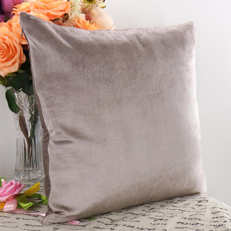 Sequins Throw Pillow Case Middle Tone Glitter Cushion Cover 45*45cm Square Polyester Covers for Home