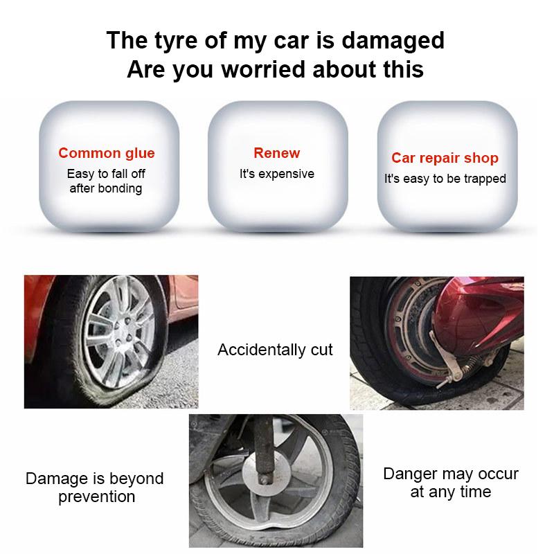 Tire Repair Tools Glue Strong Bonding Single Glue Tire Repair Glue Motorcycle Battery Car Bicycle Waterproof Cold Repair Glue