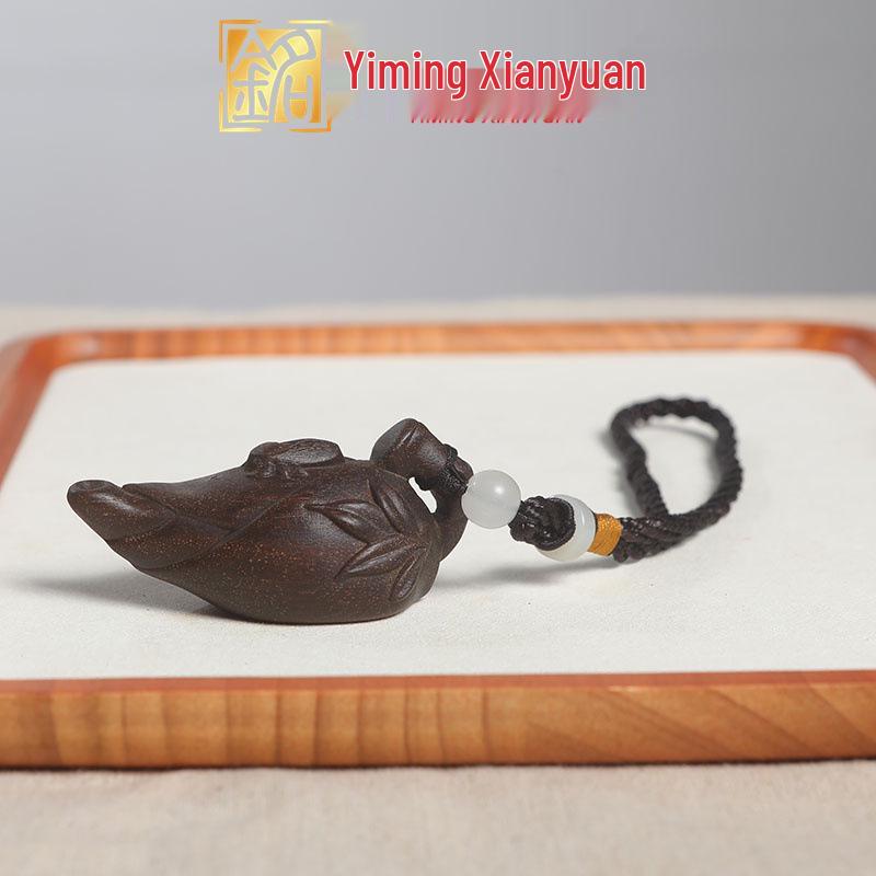 Ручка для чайника из массива дерева Ароматный резной орнамент