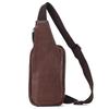 Li Shen Men's Genuine Leather Chest Bag