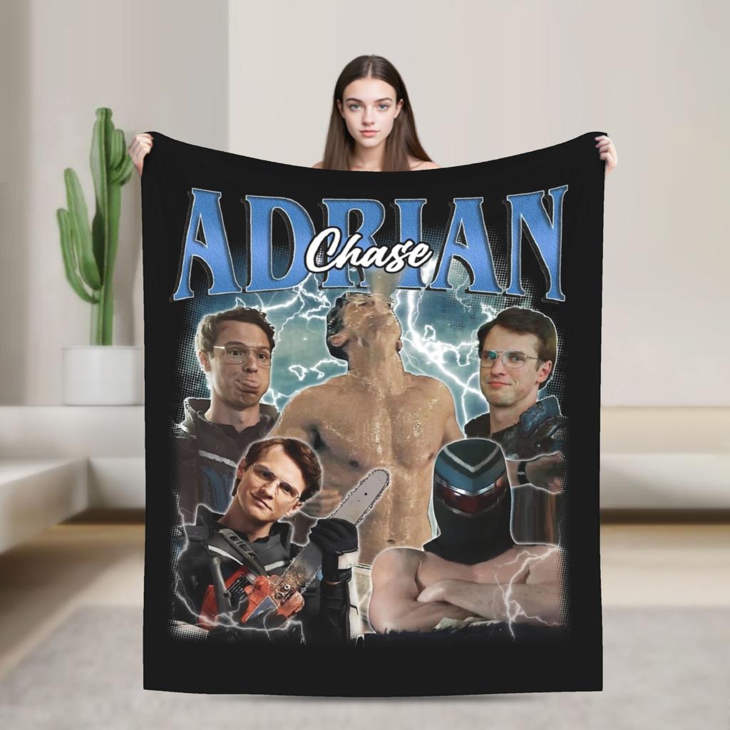 Vigilante Adrian Chase Peacemaker Blanket Coral Fleece Plush Multi-function Ultra-Soft Throw Blankets for Home Couch Bedspreads