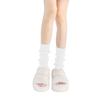 Women's Leg Warmer Fuzzy Knitted Leg Sleeve Winter Students Girls JK Foot Cover