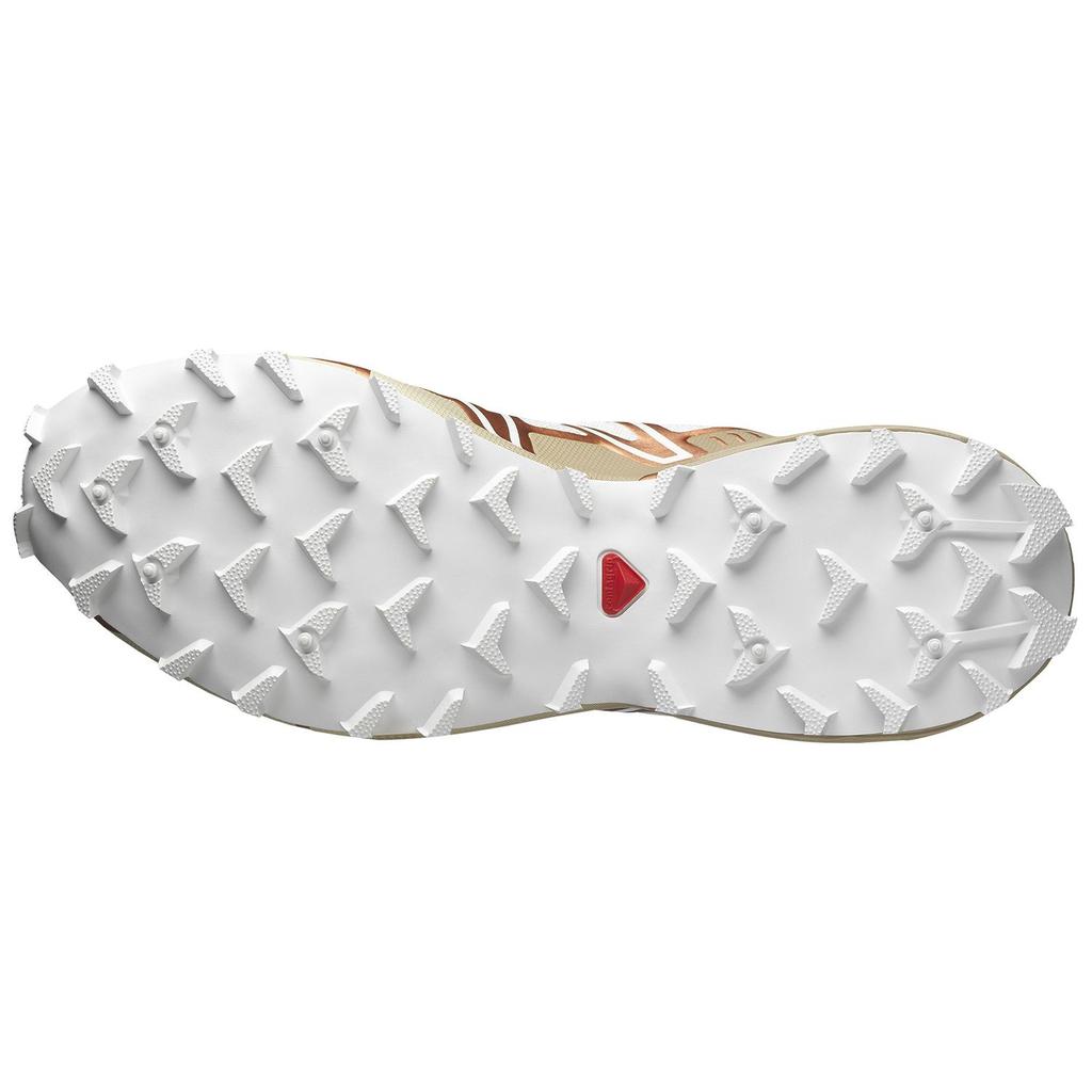 SALOMON Speedcross 3 Metallic Bequem Vielseitig Stoßdämpfend Langlebig Niedrig Geschnitten Outdoor Funktionsschuhe Unisex Schuhe Weiß 474306