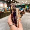 Luxury Soft Love Heart Bracelet Phone Case For For Iphone 11 12 13 14 15 16 Pro Max XS X XR Max Plus Lint Bumper Cover