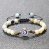 Handmade Ethnic-Style Demon Eye Beaded Bracelet