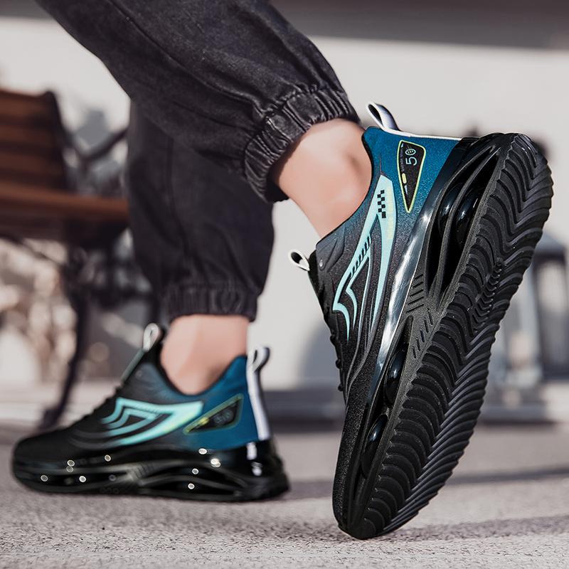 Men’s Red Sports Basketball Shoes Street Style Running Sneakers Shoes Students Over Sized Jogging Shoes