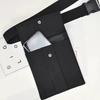 Techwear Style Adjustable Wide Belt With Phone Pocket Woman Outdoor Casual Decorative Waist Belt Bag