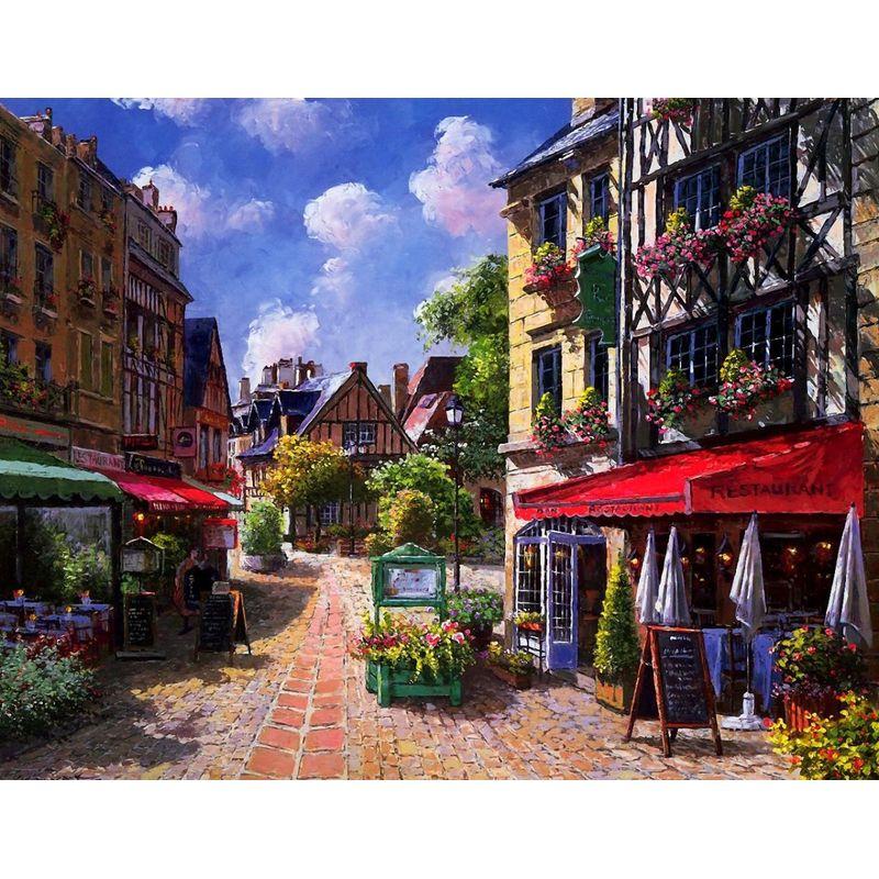 Diy 5d Diamond Painting Scenery City New Arrival Architecture Landscape Diamond Mosaic Sale Home Decor