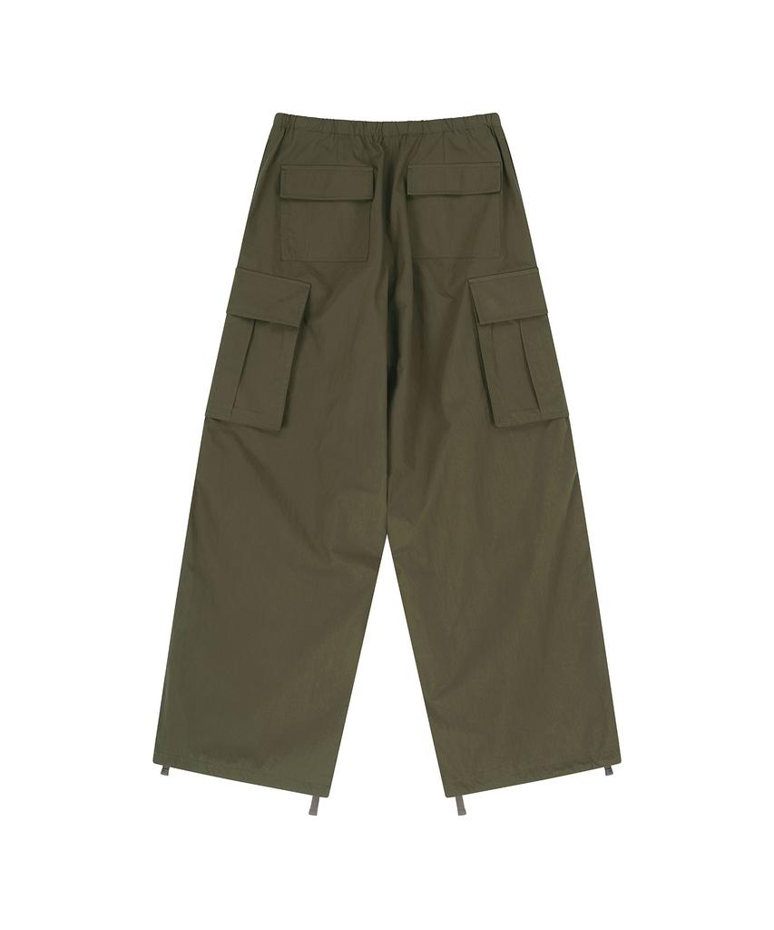 VIS A VIS Cotton Nylon Cargo Pants (Khaki)
