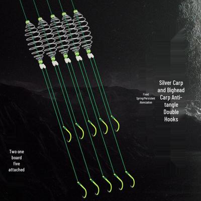 Oeny Ghost Tooth Fluorescenční Jarní Exploze Rybářský návazec