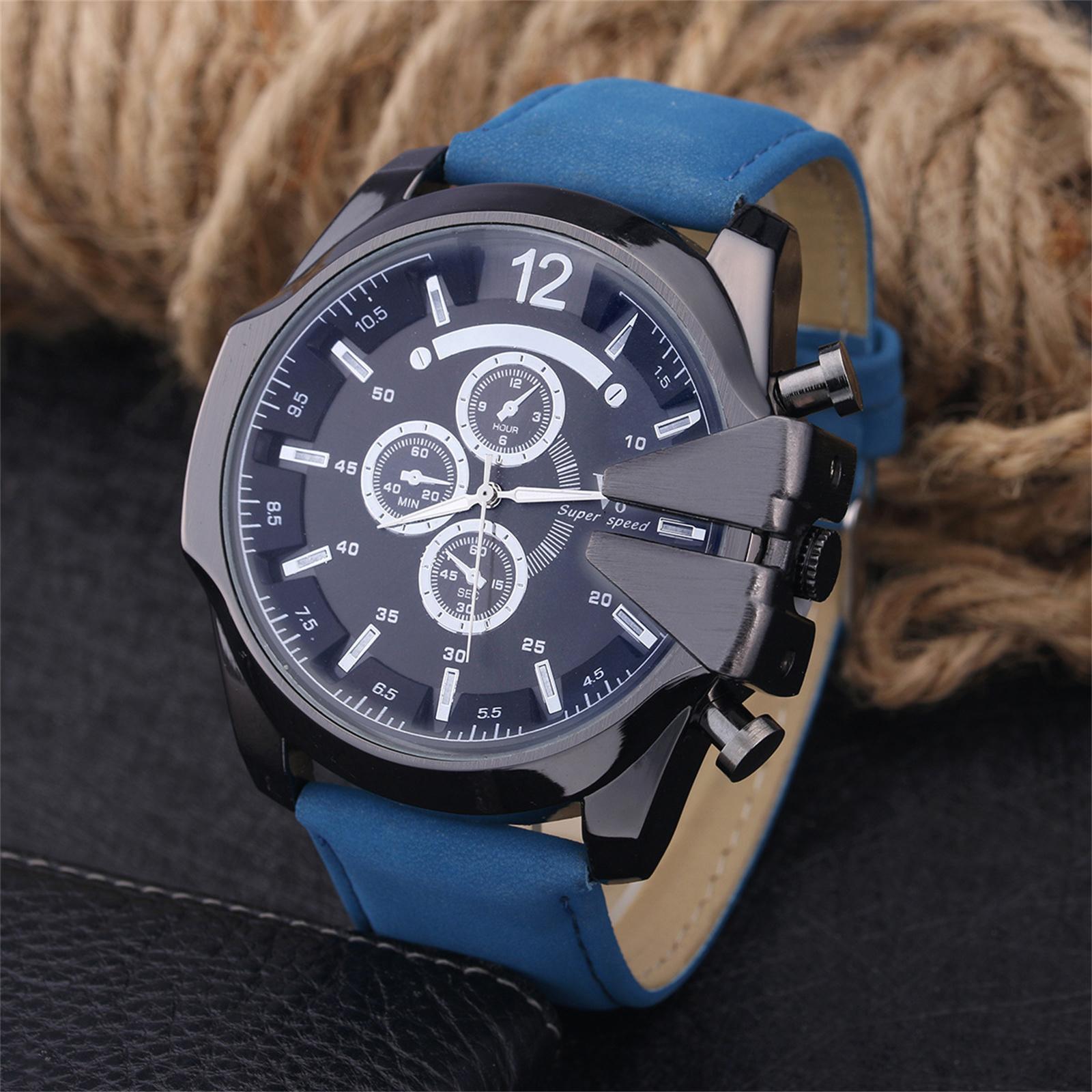 

Мужские водонепроницаемые светящиеся наручные часы-будильник для бега One Size