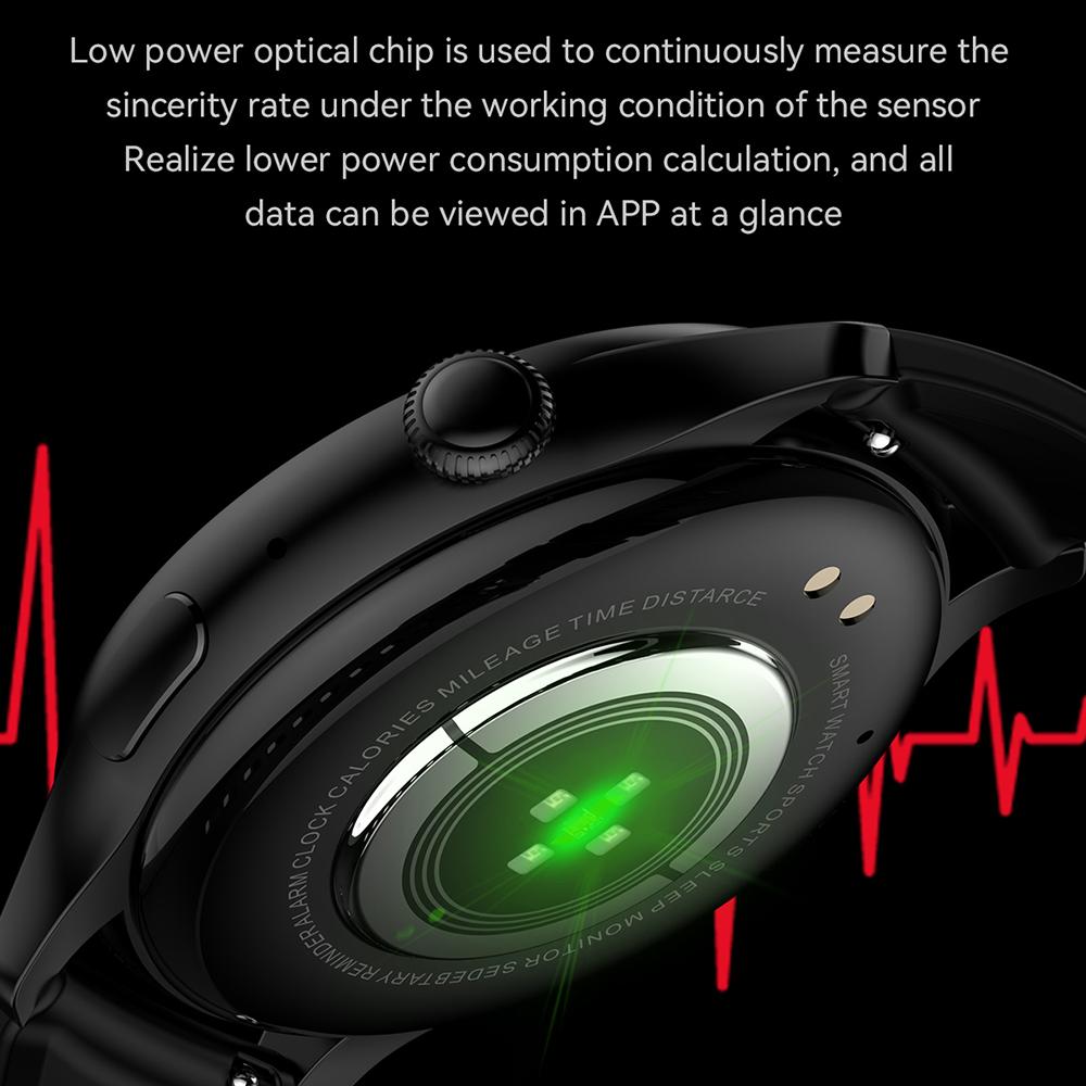 HK85 1.43-inch AMOLED Screen Smart Watch Heart Rate Monitoring Bluetooth-compatible Calling Sports Watch