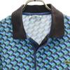 LACOSTE made in Japan Overall handle Short sleeve Polo shirt Special wing Men's Used