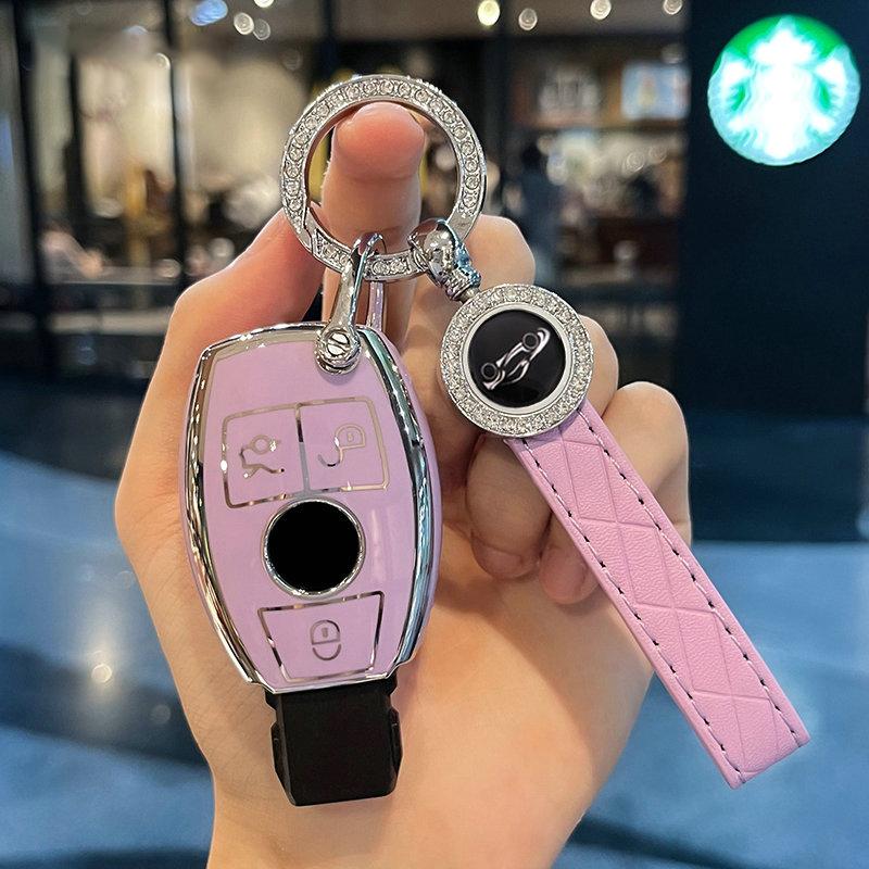 Tpu Car Key Case Cover For Mercedes Benz A B C E Class Gls Gla Glk Glc Cls Cla Amg W204 W205 W212 W463 W176 Accessories