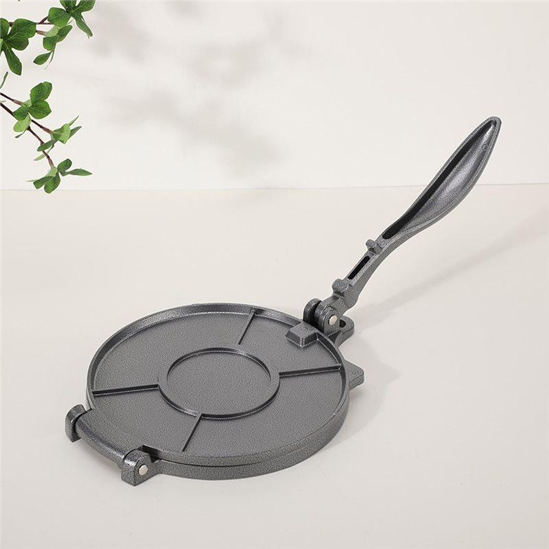 B97A-Tortilla-Maker 20cm Manuell Teig für Pizza Kuchen Patties Formen Herstellung Multifunktionale Tortilla-Presse