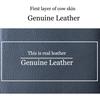 Men's RFID-Blocking Genuine Leather Trifold Wallet/Card Holder with Money Clip