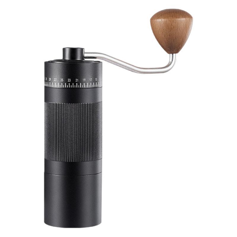 

Manual Coffee Grinder Adjustable Coarseness Hand-Cranked Stainless Steel Core Outdoor Hand Grinder Minimalist Custom Logo None чёрный