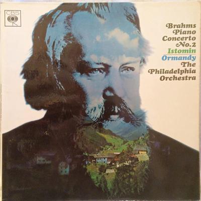 LP Record JOHANNES BRAHMS, EUGENE ORMANDY, EU - Piano Concerto No.2 BRG72343 CBS 1965 UK Classical Used