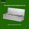 304 Stainless Steel Square Seasoning Box Set