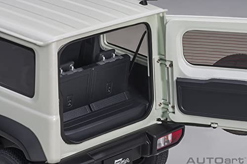 AUTOart 1/18 Scale Suzuki Jimny Sierra (JB74) White Pearl Finished Model 78511