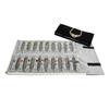 Boutique High-end Velvet Ring Storage Jewelry Roll Bag Exhibition Convenient To Carry Jewelry Ring Storage Sisplay Props