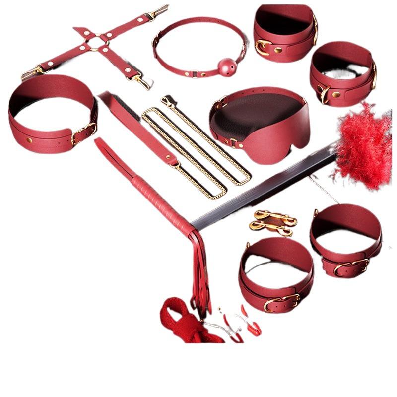 High-quality Light Luxury Milk Clip Bundled Couple Flirting Adult Bondage Sex Products SM Alternative Toys Jouet Adultesexe Kit