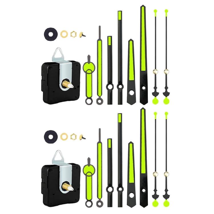 1/2Pcs High Torques Long Shafts Clock Movement Mechanism DIY Clock Repair Parts Replacement Clock Movement Parts Gift