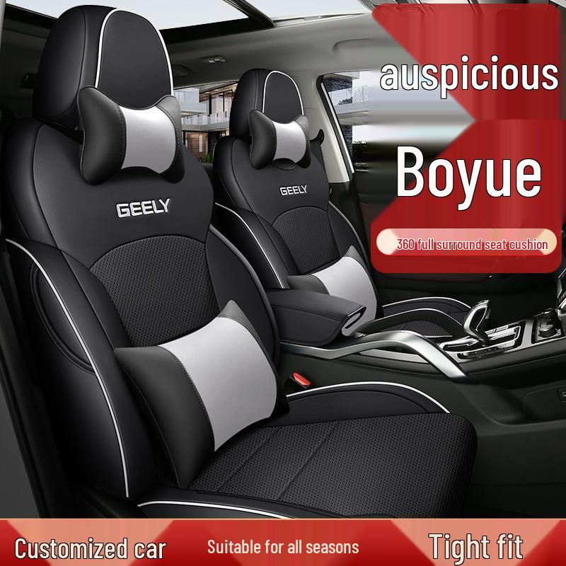 Boyue L Spezieller Autositzbezug 2023: Universelles Vollumfassendes Kissen für Alle Jahreszeiten