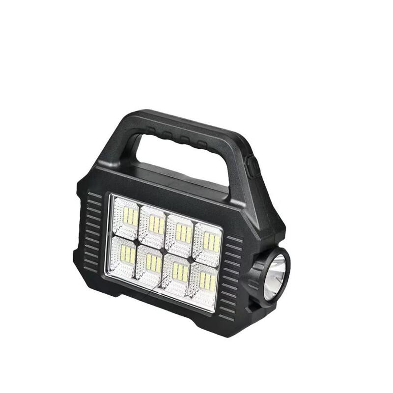 Mengpao Solar Dual-Light Camping & Work Flashlight