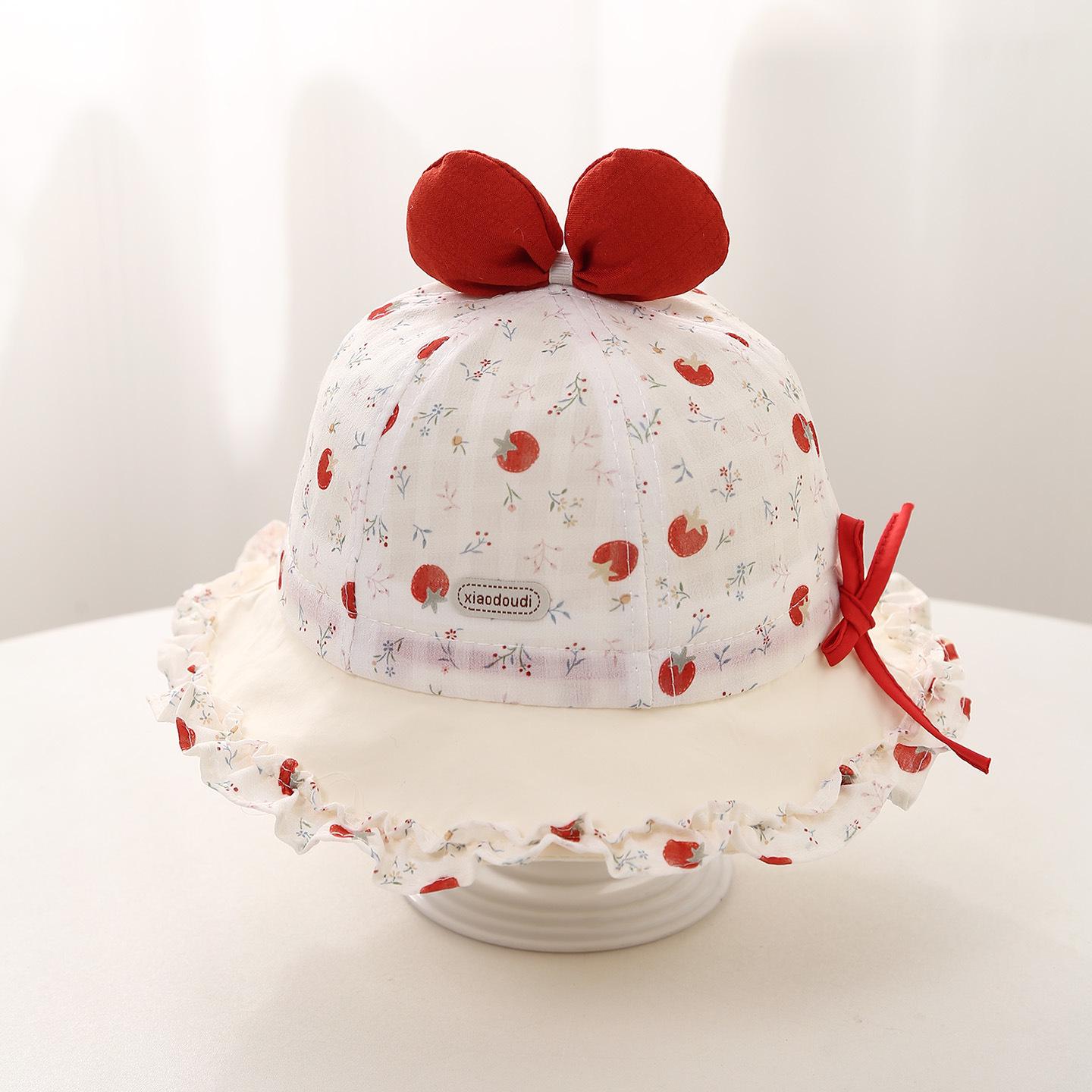 

Стильная весенне-осенняя панамка с защитой от солнца для девочек, младенцев и малышей 5 months-2 years adjustable 40-48cm