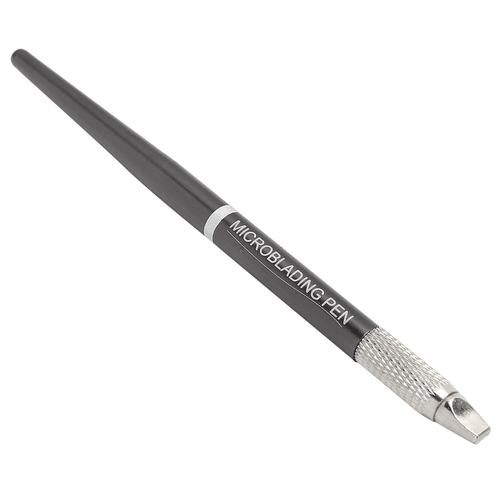 

Flat Microblading Pen SemiPermanent Eyebrow Lips Eyeliner Tattoo Shader Pen Hand Tool