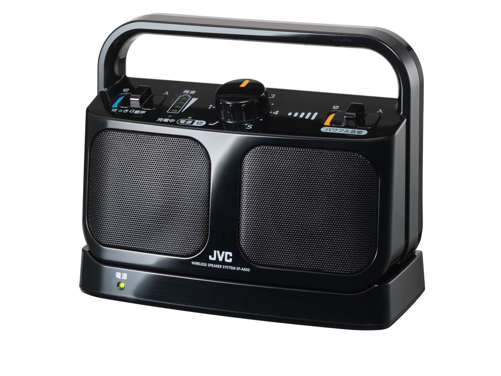 

JVC Wireless TV Mimiraku Black SP-A850-B Speaker, Series, чёрный