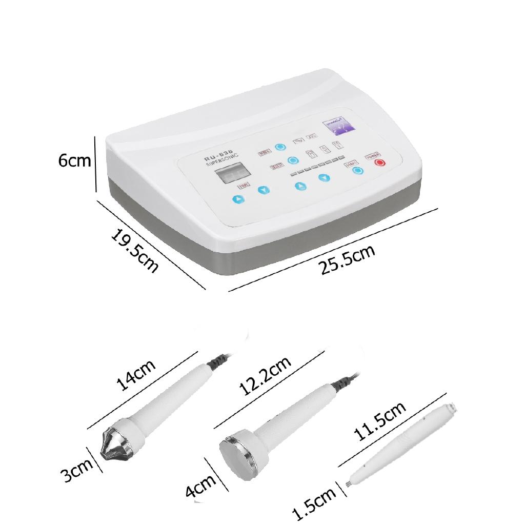 

2 In 1 Face Skin Care Anti Wrinkle Aging Spa Salon Beauty Ultrasound Machine High Frequency Ultrasonic Facial Massager