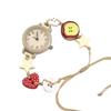 New Dopamine Bracelet Watch Adjustable Beaded Star Heart Chain Watch Pendant Quartz Watch Gift