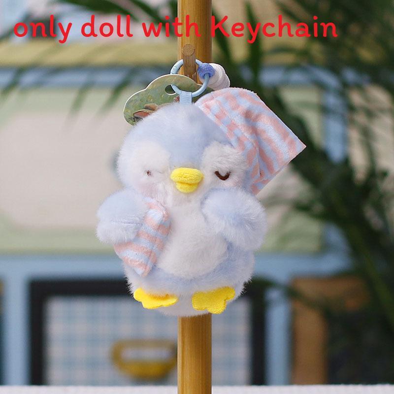 Plush Penguin Keychain With Pp Cotton Filling For Gift And Bag Decoration