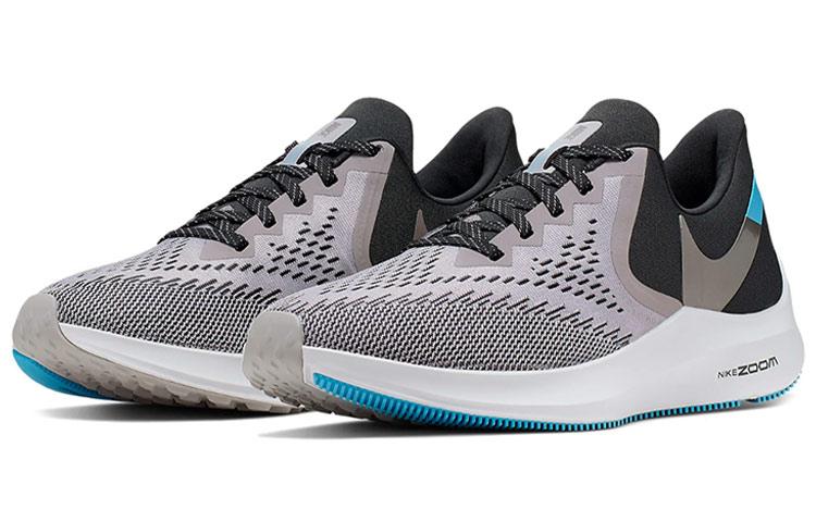 Nike Zoom Winflo 6 Grigio Atmosfera Blu Corrente Chiaro AQ7497-006