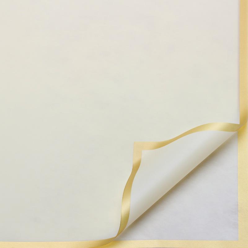 Roland Goldkante Wasserdichte Gelee-Folie Blumeneinwickelpapier