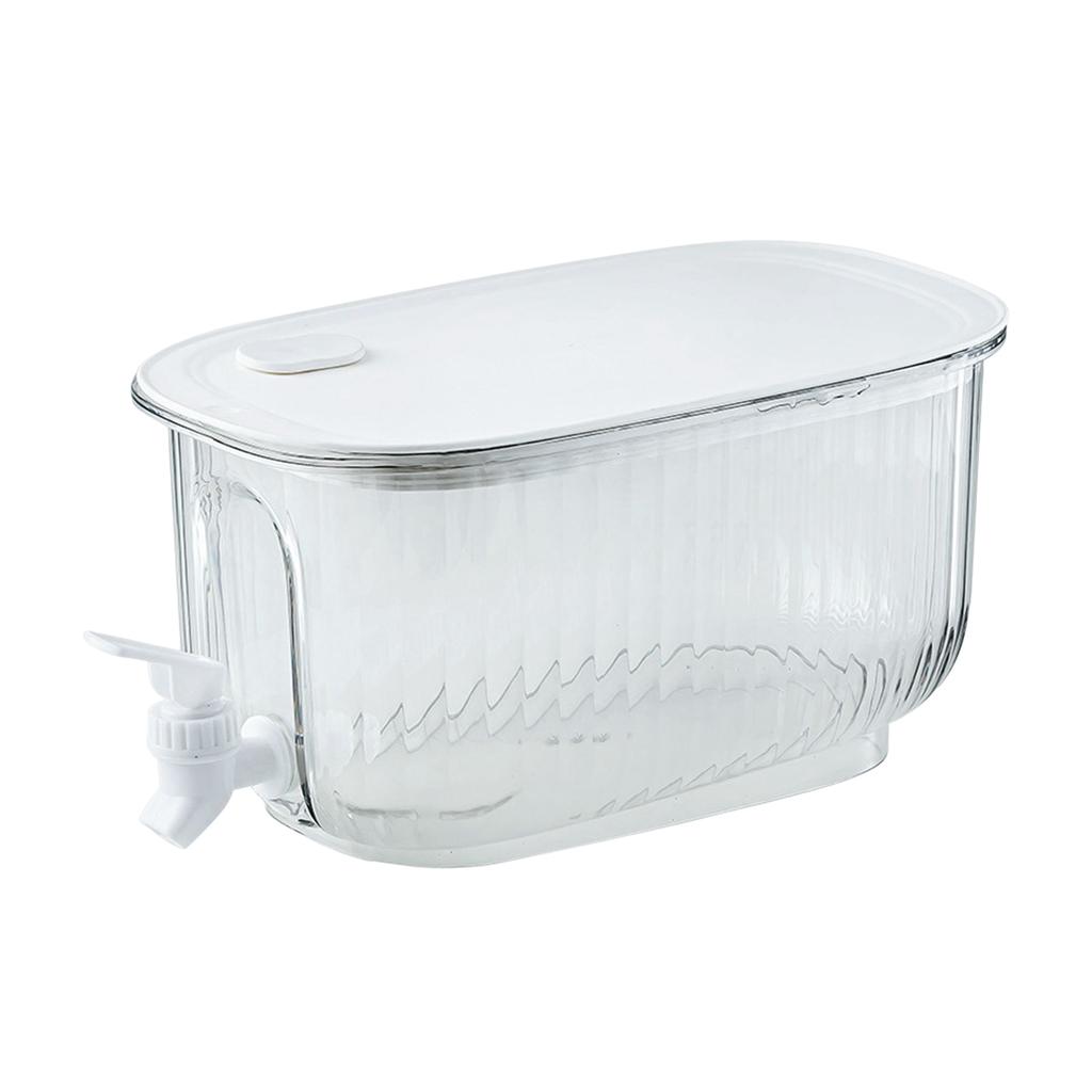 Fridge Beverage Dispenser Water Jug With Tap Large Capacity Cold Kettle Juice Jug Cold Kettle Cool Water Bucket for Home