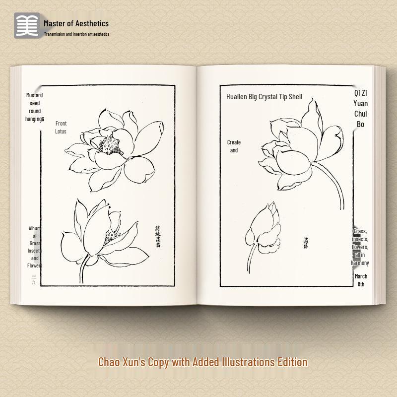 Master of Aesthetics: Wang Gai's Chinese Painting Textbook On Grass, Insects, and Feathers