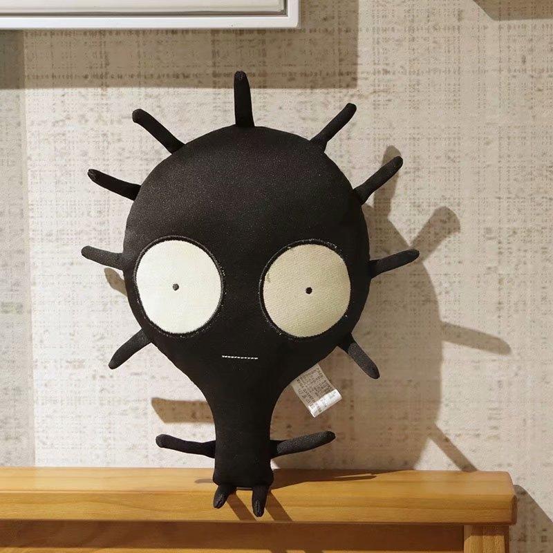 Süße Dunkle Gothic Schrullige Plüschpuppe Spielzeug Weich Gruselig Kawaii Foto Requisite Tischdekoration Für Freundin Und Kinder Halloween Geburtstagsgeschenk