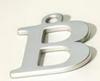 DIY Jewelry Accessories: 26 Alphabet Titanium Steel Pendants for Bracelets, Necklaces, Handmade Charms