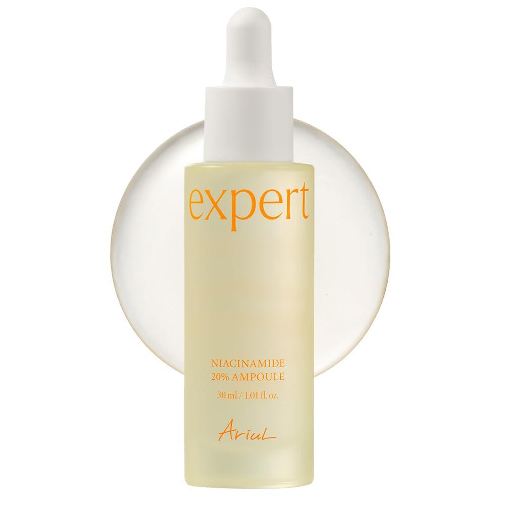 

Ariul Expert Niacinamide 20 Serum: Brightening, Tone Care, PCA Zinc, Panthenol, Radiance Care, Hypoallergenic, Beauty Serum, Ampoule, Peptides,