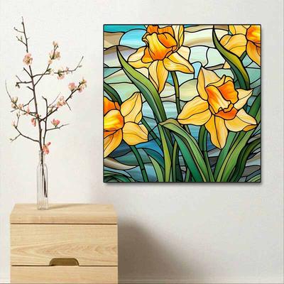 New Arrival 5D DIY Full Circle Diamond Painting "Flowers" Embroidery Cross Stitch Home Decor Gift