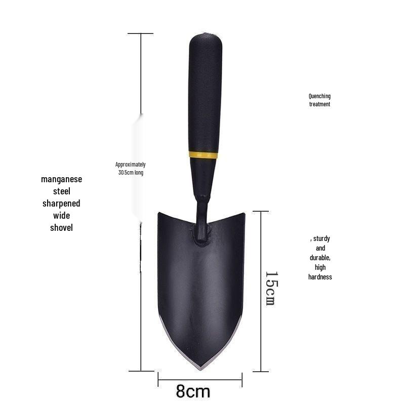 Gardening Tool Set: Vegetable & Flower Planting Shovels, Succulent Care, Beach Comb Spade.