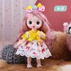 17cm 8 Min 13 Joint Cute Cute Baby Princess Dress Doll