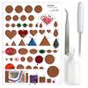 JUYA Quilling Kit 960 Sheets of Paper and 14 Tools Blue Tool Width 3mm