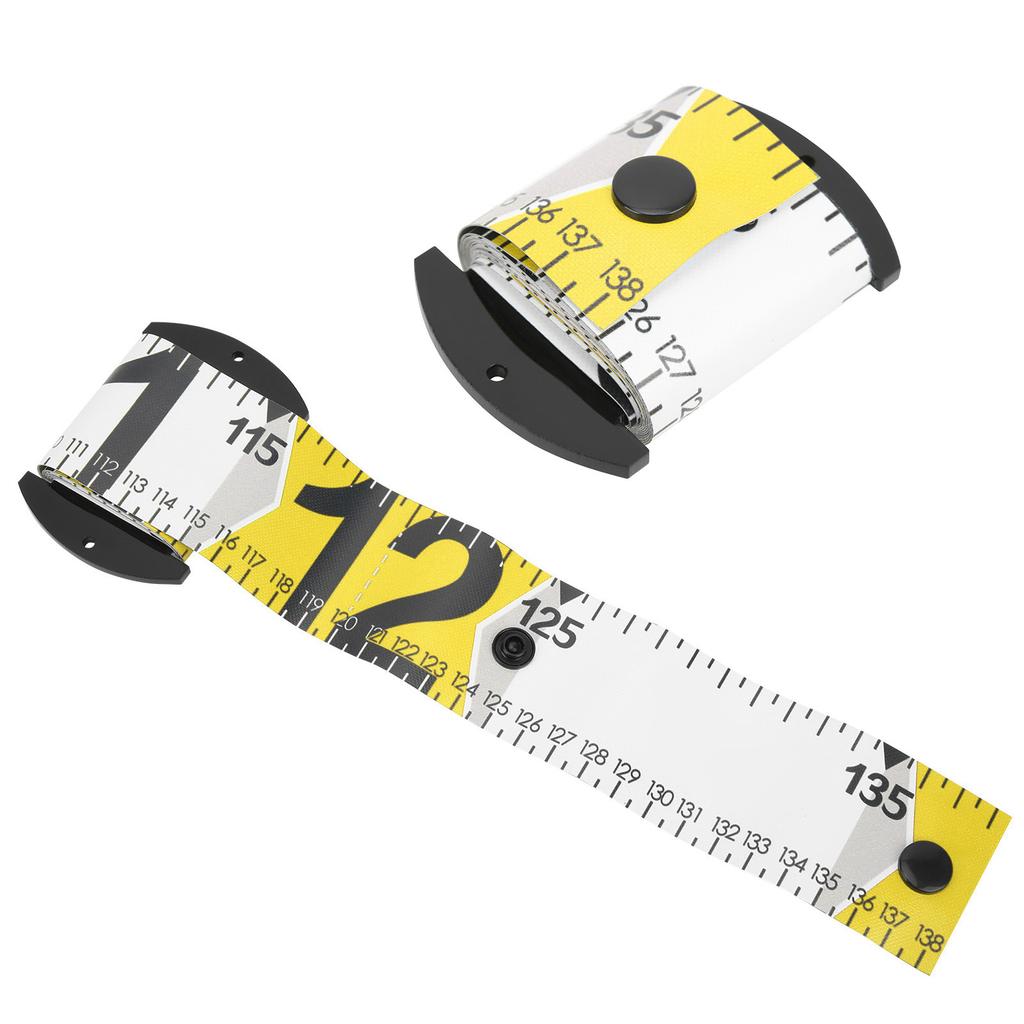138x5cm Fish Measuring Ruler Fish Measuring Tape Waterproof Fishing Measurement ToolYellow