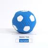 Durable Latex Squeaky Rugby Toy for Small Dogs: Teething, Bite-Resistant, Boredom Relief & Teddy Training